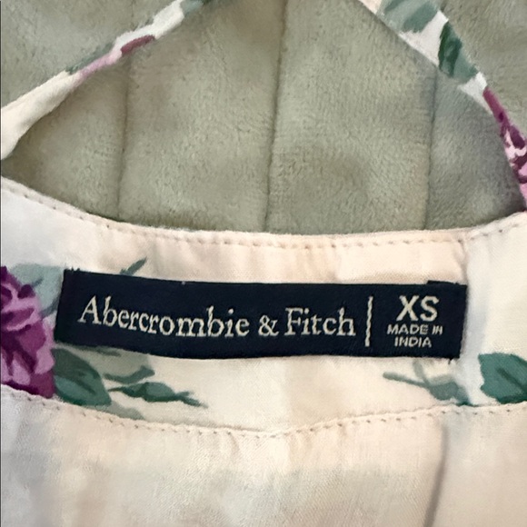 Abercrombie & Fitch Floral Button-Front Spaghetti Strap Mini Dress – XS - Picture 7 of 7